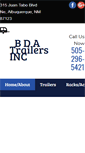 Mobile Screenshot of bdatrailers.com